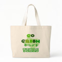 Go Green Texas Reusable Tote Bag