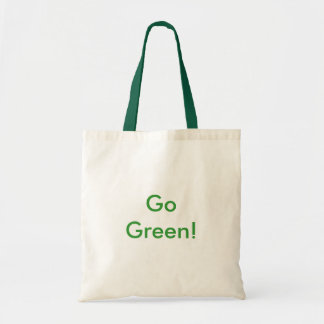 green going out bag