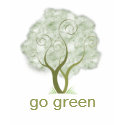 Go Green Tree Graphic t-shirts by artladymanor Go Green Tree Graphic t-shirts