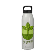 Go Green Water Bottle