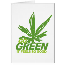 Go Green Weed cards