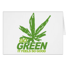 Go Green Weed cards