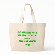 GO GREEN with FRANK LYNCH bags
