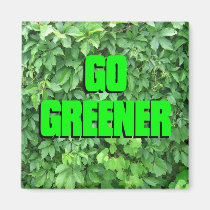 Go Greener magnets
