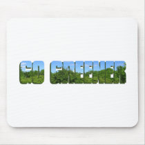 Go Greener mousepads