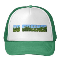 Go Greener hats