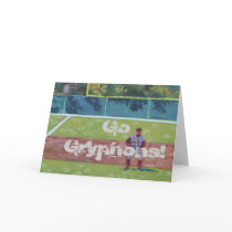 Go Gryphons Greeting Card