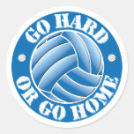 Go Hard or Go Home Vball Sticker