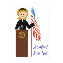 Go Hillary Poster posters