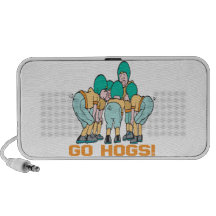 Go Hogs Laptop Speakers