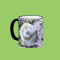 Go Home, Old Man Winter! mugs