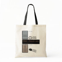 “GO HOME " tote bag