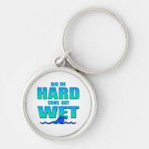 Go In Hard Key Chains