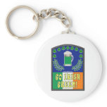 Go Irish Green Keychain