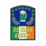 Go Irish Green Postcard