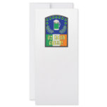 Go Irish Green rack cards