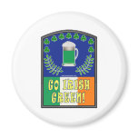 Go Irish Green Refrigerator Magnet