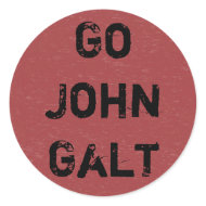 GO JOHN GALT sticker