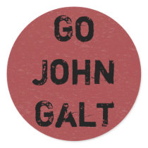 GO JOHN GALT stickers
