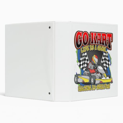 Go Kart Life Binder