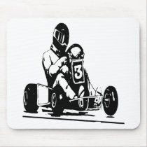 Go Kart Racing Mouse Pads