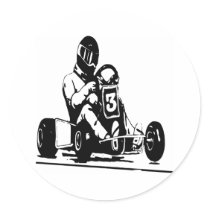 Go Kart Racing stickers
