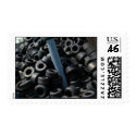 Go Kart Tires Postage Stamp by DoubleA_Media Go Kart Tires Postage Stamp