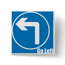 go left buttons