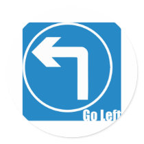go left stickers