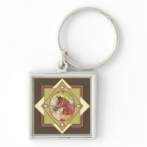 Go Native Arabian Horse Keychain