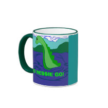 Go Nessie Go saying mug