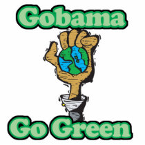 Go Obama Go Green photo sculptures by doonidesigns Go Obama Go Green photo sculptures