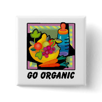 Go Organic Pin