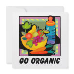 Go Organic Personalized Announcement