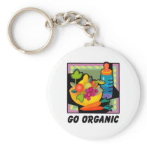 Go Organic Keychain