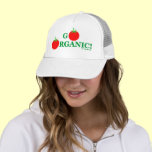 GO ORGANIC Lady Organic Gardening Cap hats