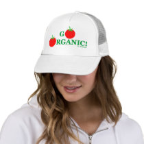 GO ORGANIC Lady Organic Gardening Cap hats