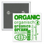 Go Organic! Multilingual Button