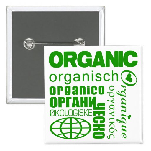 Go Organic! Multilingual Button