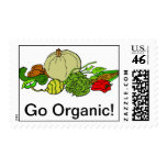 Go Organic! Postage Stamp Go Organic! Postage Stamp