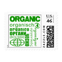 Go Organic Postage Stamps stamps