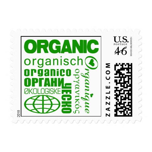 Go Organic Postage Stamps