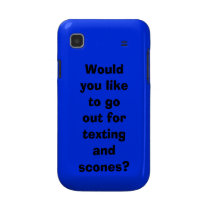 Go out for texting samsung galaxy s covers