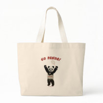 Go Panda Badminton Canvas Bags