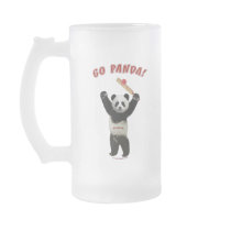 Go Panda Bear Cricket Mugs