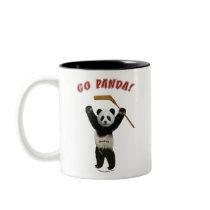 Go Panda Hockey Bear Mugs