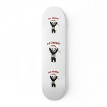 Go Panda Hockey Bear Custom Skate Board