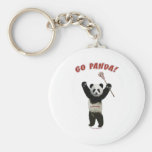 Go Panda Lacrosse Keychains