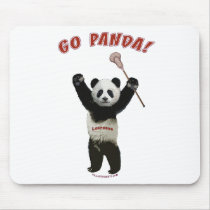 Go Panda Lacrosse Mouse Mats