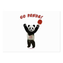 Go Panda Ping Pong Business Card